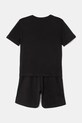 Дитячий бавовняний комплект EA7 Emporio Armani 7B000043.AF10378 чорний SS25