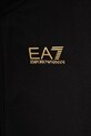 Băieți EA7 Emporio Armani trening de bumbac pentru copii 7B000030.AF10380 negru