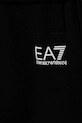 Chłopiec EA7 Emporio Armani dres bawełniany dziecięcy 7B000030.AF10380 czarny