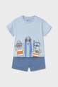 Mayoral set di lana bambino/a maglia blu 1656.3H.Baby.PPYA