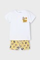 Mayoral tricou și costum de baie pentru copii cu modele galben 3601.5H.Mini.PPYA