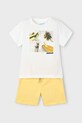 Mayoral set de bumbac pentru copii bumbac galben 3611.5J.Mini.PPYA