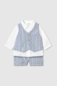 Mayoral Newborn komplet niemowlęcy dzianina niebieski 1212.1F.Newborn.PPYH