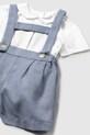Хлопчик Дитячий бавовняний комплект Mayoral Newborn 1213.1J.Newborn.PPYH блакитний