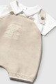 Chłopiec Mayoral Newborn komplet niemowlęcy 1607.1B.Newborn beżowy