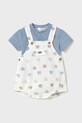 Mayoral Newborn set per bambini maglia blu 1608.1F.Newborn.PPYH