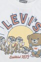 Băieți Levi's compleu bebe LEVI AND FRIENDS DENIM compleu 6EM344 alb