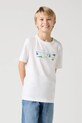 Levi's gyerek póló CRASHING WAVES BATWING TEE nyomtatásos fehér 9EM650