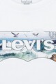 Levi's gyerek póló CRASHING WAVES BATWING TEE fehér 9EM650