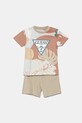 Βρεφικό βαμβακερό σετ Guess βαμβάκι μπεζ I5GG01.K8HM4.PPYA