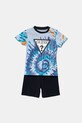 Βρεφικό βαμβακερό σετ Guess βαμβάκι μπλε I5GG01.K8HM4.PPYA