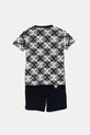 Detská bavlnená súprava Guess N5GG05.K8HM4.PPYA tmavomodrá SS25