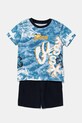 Guess set de bumbac pentru copii cu modele albastru N5GG11.K8HM4.PPYA