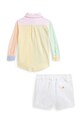 Detská bavlnená súprava Polo Ralph Lauren 320965298001 modrá SS25