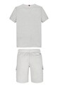 Băieți Tommy Hilfiger set de bumbac pentru copii KB0KB09661.86.122.PPYA alb