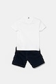 Fiú Tommy Hilfiger gyerek pamut melegítő szett KB0KB09661.86.122.PPYA sötétkék