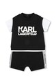 Karl Lagerfeld compleu bebe tricotaj negru Z30500