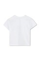Karl Lagerfeld set de bumbac pentru copii Z30502.86.108 alb
