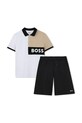 BOSS set de bumbac pentru copii bumbac negru J52065.162.174