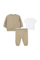 BOSS trening bebelusi 3-pack J52220 bej SS25