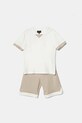 Emporio Armani komplet dziecięcy EB000224.AF13431 beżowy SS25
