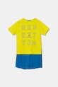 Detská bavlnená súprava United Colors of Benetton bavlna zelená 3096CK00D.G.Seasonal