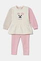 Комплект для немовлят Guess трикотаж бежевий A5RG01.KA6R4.PPYA