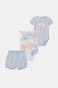 Комплект для немовлят Guess з еластаном блакитний S5RG13.J1314.PPYA