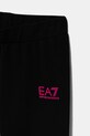 Дитячий бавовняний комплект EA7 Emporio Armani чорний 7G000071.AF12503