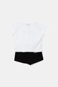 EA7 Emporio Armani komplet dziecięcy 7G000070.AF12503 biały SS25