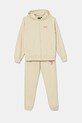 EA7 Emporio Armani dres dziecięcy z elastanem beżowy 7G000048.AF13135