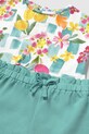 Mayoral set de bumbac pentru copii turcoaz 1232.4J.Baby.PPYA