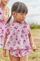 Mayoral set de bumbac pentru bebelusi bumbac roz 1238.4C.Baby.PPYA