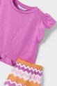 Fete Mayoral set de bumbac pentru copii 3209.6G.Mini.PPYA roz