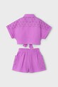 Dievča Detská bavlnená súprava Mayoral 3210.6K.Mini.PPYA ružová