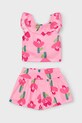 Dětská souprava Mayoral látka růžová 3286.6J.Mini.PPYA
