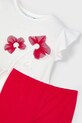 Dziewczynka Mayoral komplet bawełniany dziecięcy 3704.6A.Mini.PPYA czerwony