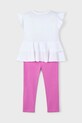 Fete Mayoral set de bumbac pentru copii 3704.6A.Mini.PPYA roz