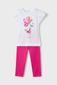 Dětská bavlněná souprava Mayoral 3705.6D.Mini.PPYA růžová SS25