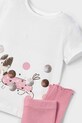 BIMBA Mayoral set di lana bambino/a 3706.6E.Mini.PPYA rosa