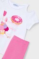 BIMBA Mayoral set di lana bambino/a 3708.6P.Mini.PPYA rosa