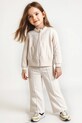 Detská tepláková súprava Mayoral s elastanom béžová 3878.6H.Mini.PPYA