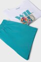 Fete Mayoral set de bumbac pentru copii 6221.8G.Junior.PPYA turcoaz