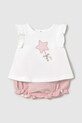 Komplet za bebe Mayoral Newborn natpis roza 1255.2B.Newborn.PPYH