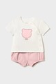 Комплект для немовлят Mayoral Newborn аплікація рожевий 1259.G.1A.Newborn.PPYH
