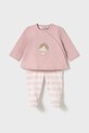Komplet za bebe Mayoral Newborn pletivo roza 1588.2G.Newborn.PPYH