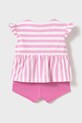 Дівчинка Комплект для немовлят Mayoral Newborn 2-pack 1670.2S.Newborn.PPYH рожевий