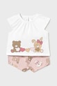 Komplet za dojenčka Mayoral Newborn 2-pack 1671.2T.Newborn.PPYH roza SS25