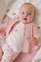 Mayoral Newborn komplet niemowlęcy dzianina różowy 1761.2K.Newborn.PPYH