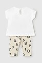 Mayoral Newborn set de bumbac pentru bebelusi 1762.2N.Newborn.PPYH bej SS25